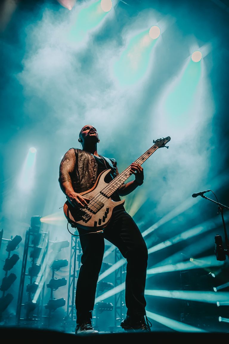 Trivium performing live at AEC Theatre in Adelaide